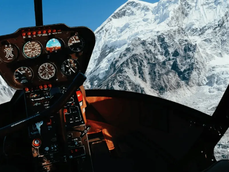 Gorakshep to Kathmandu Helicopter Return Tour helicopter tour in Nepal